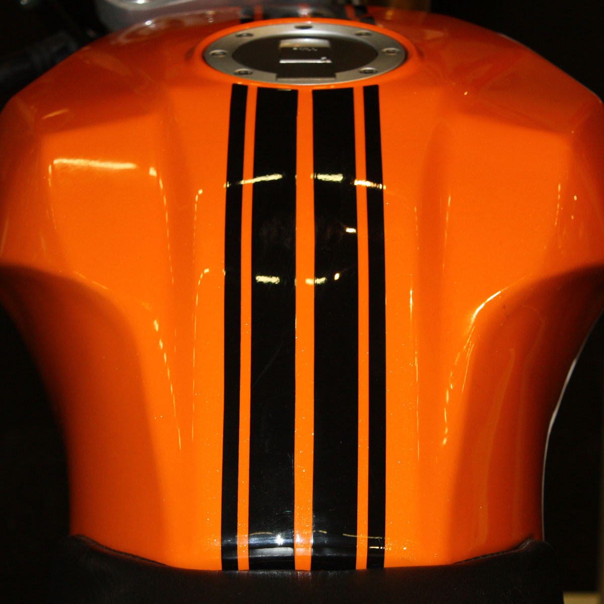 Stripe Folie Orange 2m 5mm Zierstreifen Aufkleber Zubehör Auto Tuning KX006